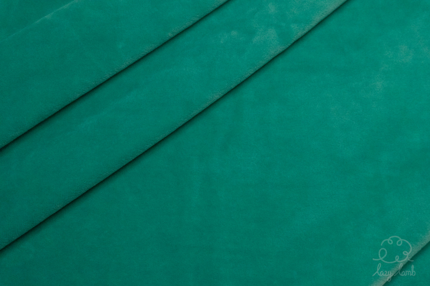 Short Pile Minky Fabric - Aquamarine