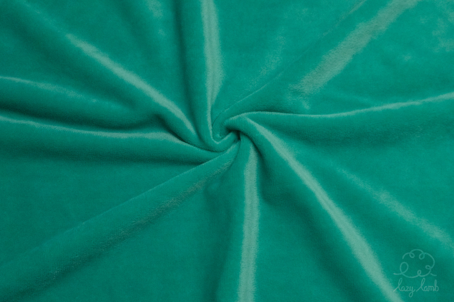 Short Pile Minky Fabric - Aquamarine