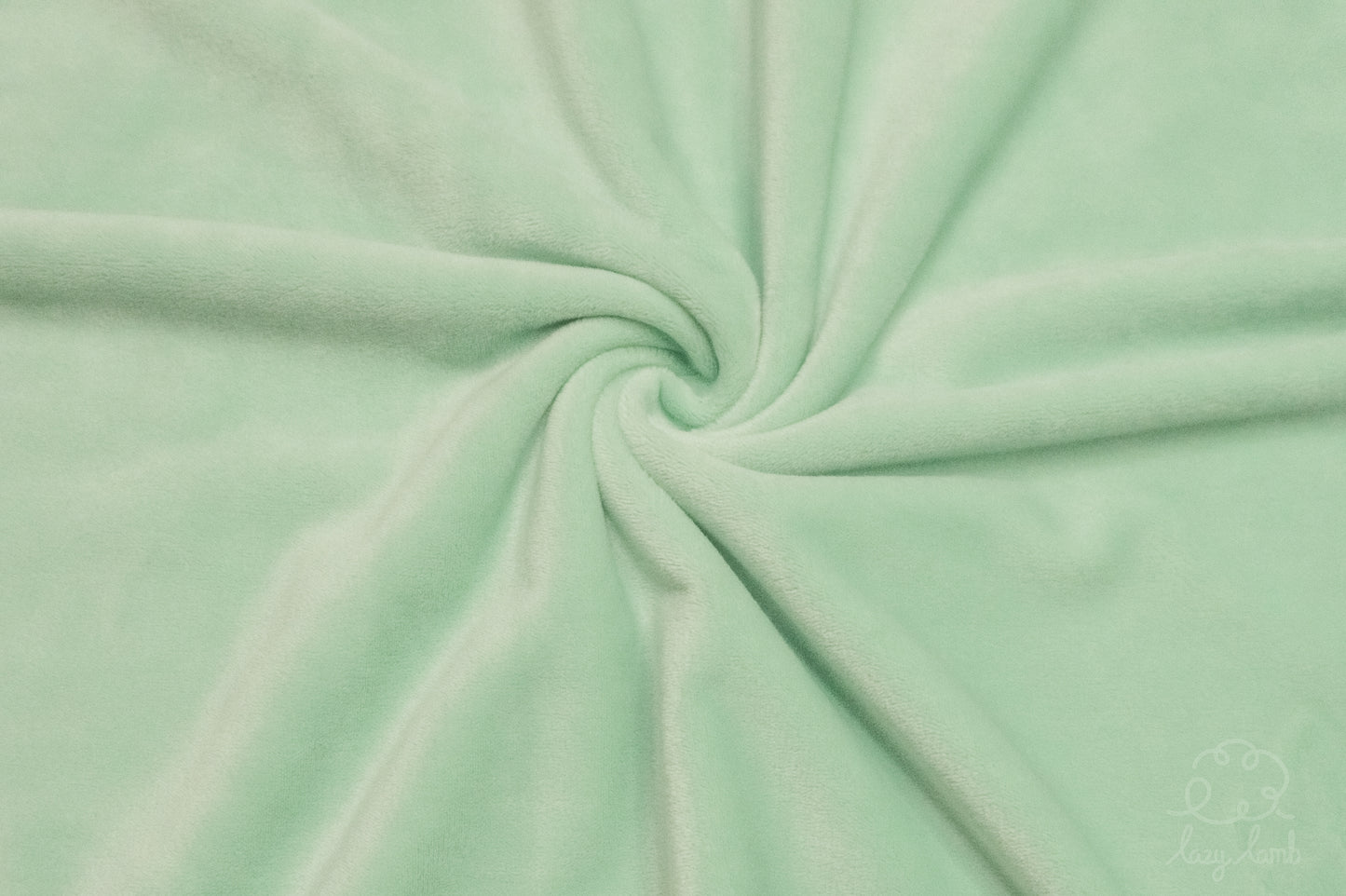 Short Pile Minky Fabric - Mint