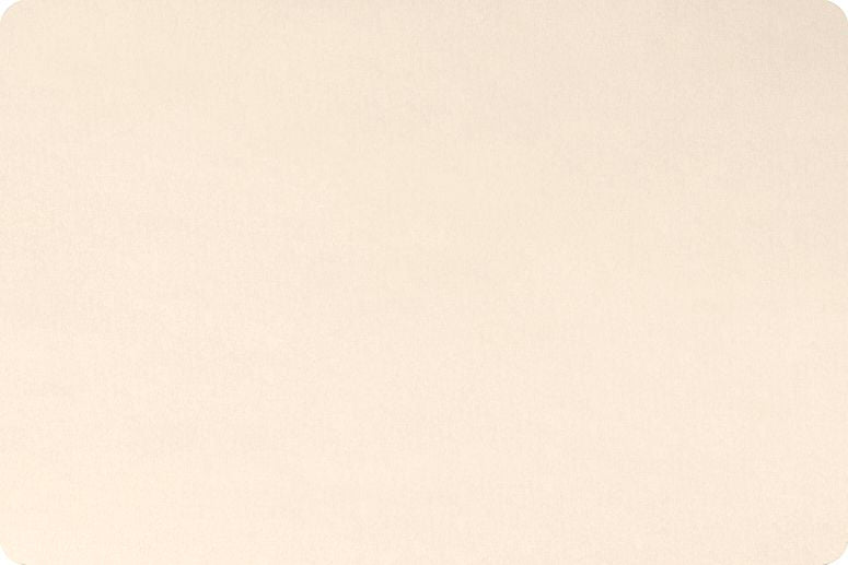 Marshmallow Cuddle Minky Fabric - Pearl