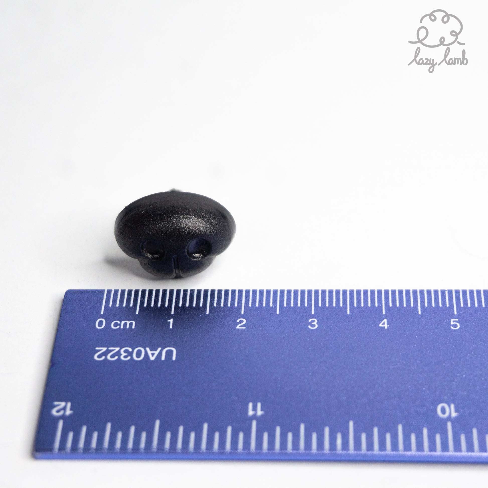 Black Puppy Safety Nose 18mm