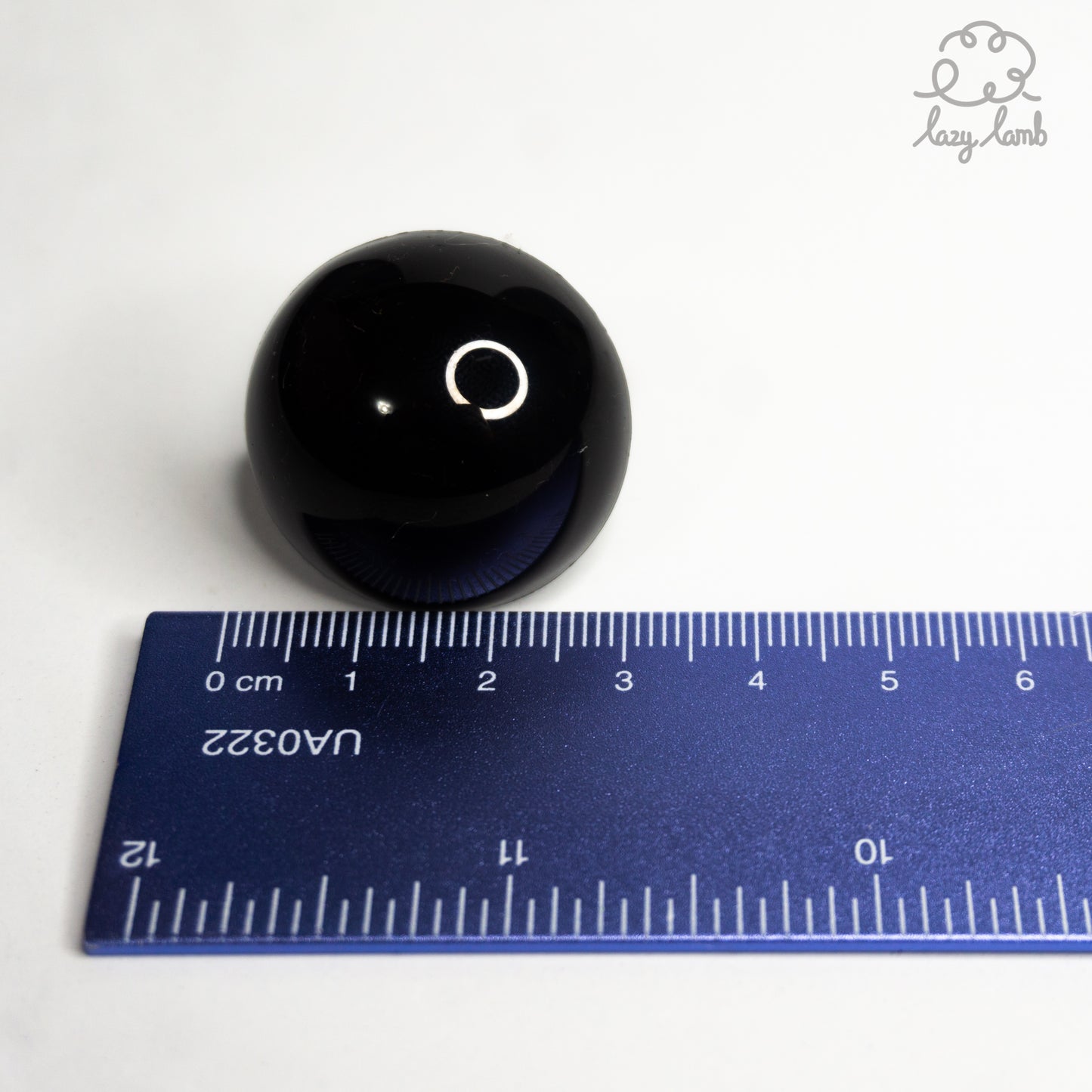 Round Safety Eyes - Black