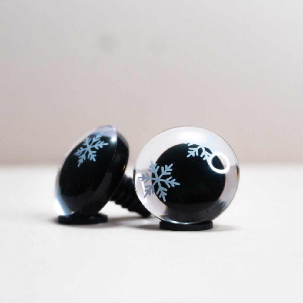 Snowflake Safety Eyes - Clear