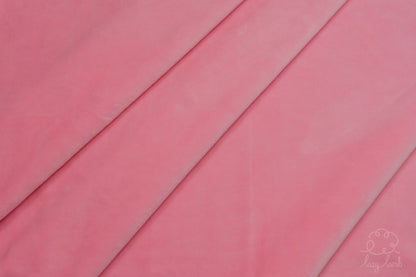 Short Pile Minky Fabric - Bubblegum Pink