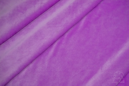 Short Pile Minky Fabric - Orchid