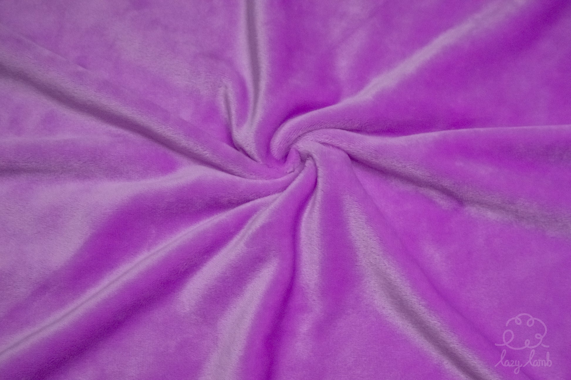 Short Pile Minky Fabric - Orchid