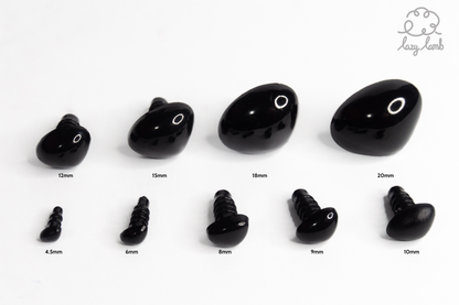 Black Triangle Safety Nose Sizes