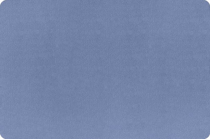 Marshmallow Cuddle Minky Fabric - Denim