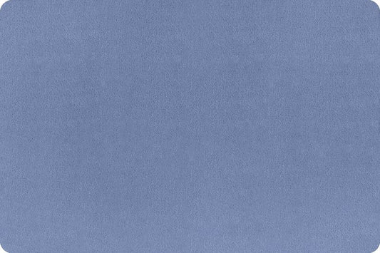 Marshmallow Cuddle Minky Fabric - Denim