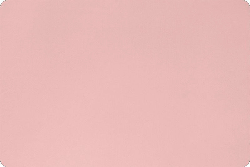 Marshmallow Cuddle Minky Fabric - Ice Pink