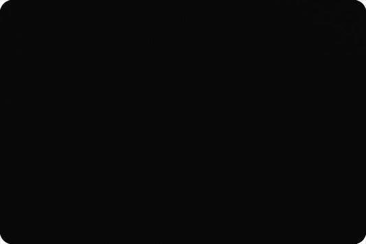 Quilting Cuddle Minky Fabric - Black