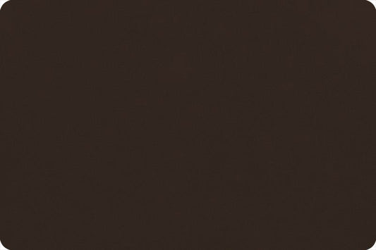 Quilting Cuddle Minky Fabric - Brown