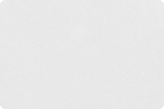 Quilting Cuddle Minky Fabric - Snow