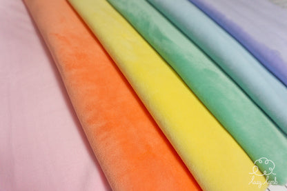 Pastel Rainbow Minky Bundle