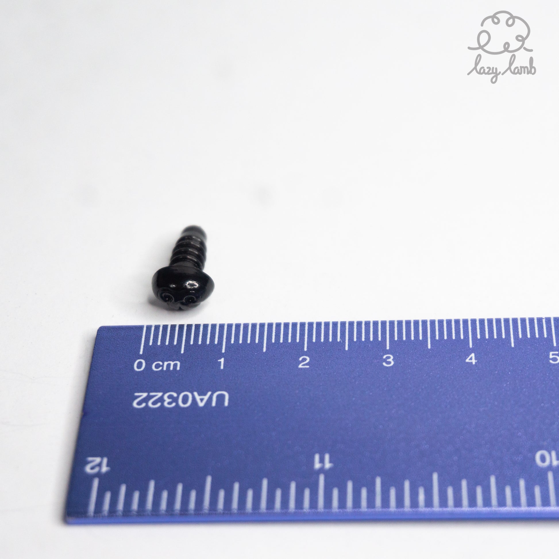 Black Puppy Safety Nose 8mm