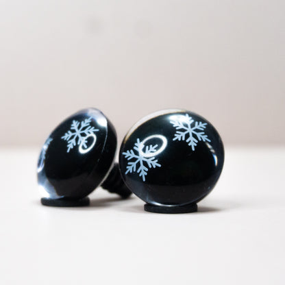 Snowflake Safety Eyes - Black