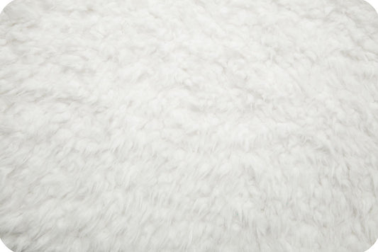 Luxe Cuddle Llama Minky - White